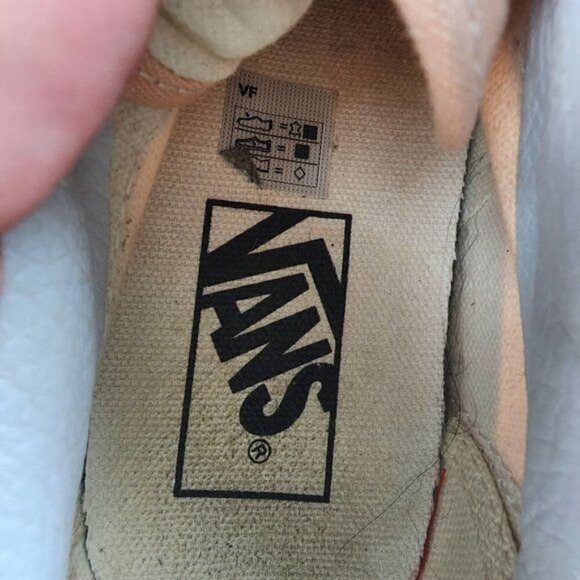Vans Old Skool Shoe Sneakers Youth Girls Size 4.5 Honey Peach - Picture 9 of 10
